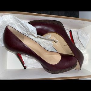 COPY - Christian Loubuiton New Simple Pump 120 Heel